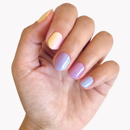 Pastel Rainbow - ididanail