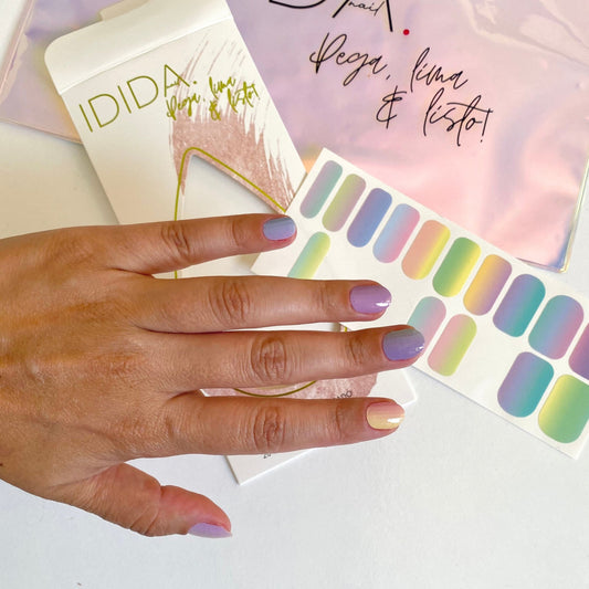 Pastel Rainbow - ididanail