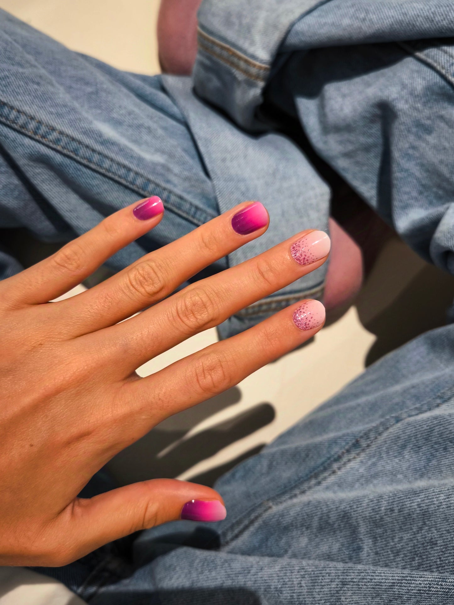 Magenta Ombré